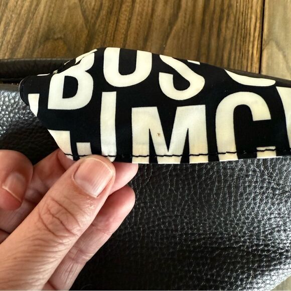 Marc Jacobs Classic Q Percy Leather Crossbody Bag Grey Gold - Picture 11 of 11